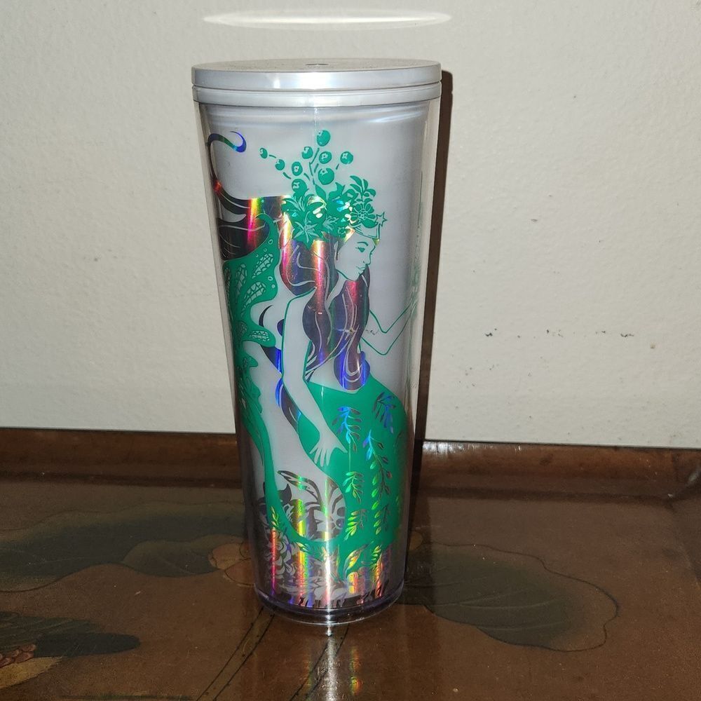 Starbucks Mermaid Siren Iridescent 24 oz. Cold Tumbler